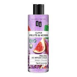 Super Fruits&Herbs peeling do mycia ciała figa&lawenda 200 ml