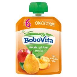 Mus morele z jabłkiem i gruszką po 6. miesiącu 80 g