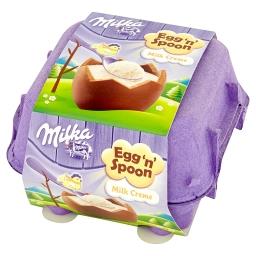 Egg 'n' Spoon Czekolada mleczna z nadzieniem mlecznym 136 g (4 sztuki)