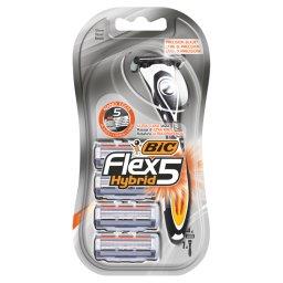 Flex 5 Hybrid 5-ostrzowa maszynka do golenia 4 sztuki