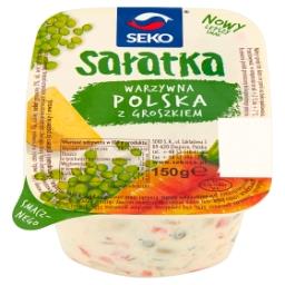 Sałatka warzywna polska z groszkiem