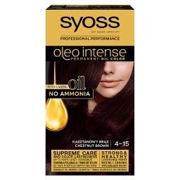 Oleo Intense Farba do włosów kasztanowy brąz 4-15