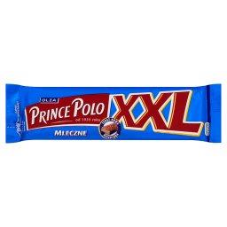 Prince Polo XXL Mleczne Kruchy wafelek z kremem kakaowym oblany czekoladą mleczną