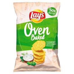 Oven Baked Pieczone formowane chipsy ziemniaczane o smaku jogurtu z ziołami