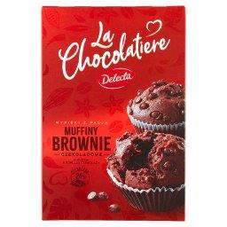 La Chocolatiere Muffiny Brownie czekoladowe mieszanka do wypieku ciasta 410 g