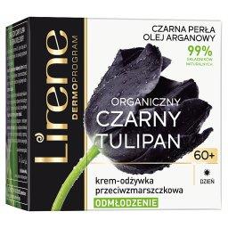Organiczny czarny tulipan 60+ Krem-odżywka przeciwzmarszczkowe na dzień