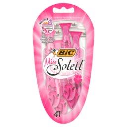 Miss Soleil 3-ostrzowa maszynka do golenia 4 sztuki