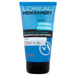 Men Expert Hydra Power Żel myjący do twarzy Orzeźwiające Oczyszczenie