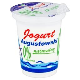 Jogurt Augustowski naturalny 0% tłuszczu 350 g