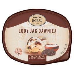 Lody jak dawniej Lody śmietankowe z ciasteczkami