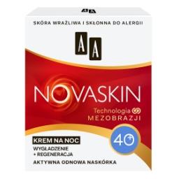 Novaskin 40+ krem na noc wygładzenie + regeneracja 50 ml