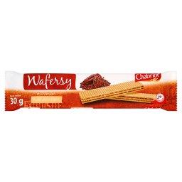 Wafersy z kremem kakaowym