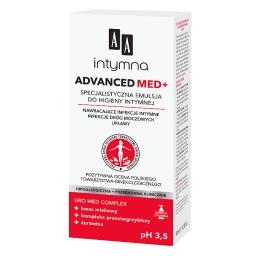 Intymna Advanced Med+ specjalistyczna emulsja do higieny intymnej Advanced pH 3,5 300 ml