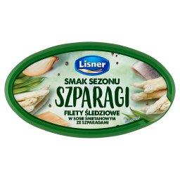 Smak Sezonu Filety śledziowe w sosie śmietanowym ze szparagami