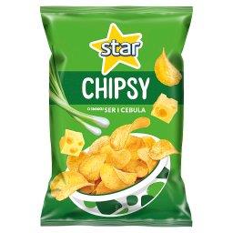 Chipsy o smaku ser i cebula 130 g
