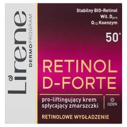 Retinol D-Forte 50+ Pro-liftingujący krem spłycający zmarszczki na dzień