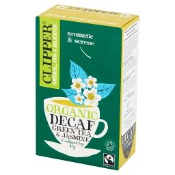 Herbata bezkofeinowa zielona o smaku jaśminowym organiczna 40 g (20 torebek)