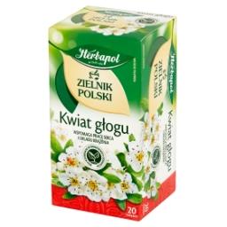 Zielnik Polski Kwiat głogu Herbatka ziołowa 40 g (20 x 2 g)