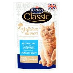 Classic Delicious Dinners Karma dla kotów kawałki w ...