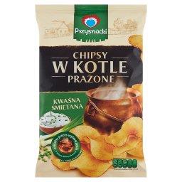 Chipsy w kotle prażone kwaśna śmietana 125 g