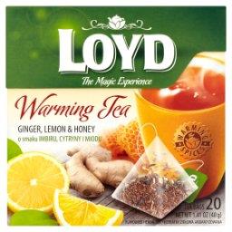 Warming Tea Herbatka ziołowa o smaku imbiru cytryny i miodu  (20 torebek)