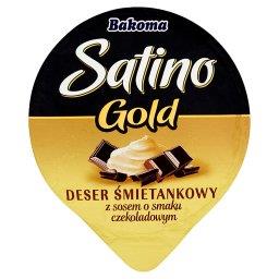 Satino Gold Deser śmietankowy z sosem o smaku czekoladowym