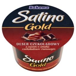 Satino Gold Deser czekoladowy z sosem o smaku czekoladowo-rumowym