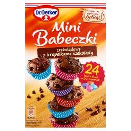 Mini Babeczki czekoladowe z kropelkami czekolady