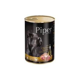Mokra karma dla psa Piper Animals z sercami kurczaka i ryżem 400 g
