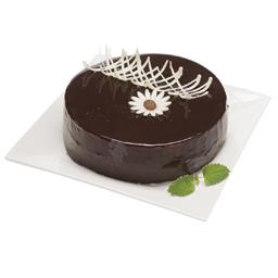 Tort malinowo - czekoladowy