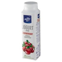 Jogurt pitny żurawinowy 330 ml