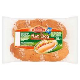 Hot-Dog Pieczywo pszenne  (4 sztuki)