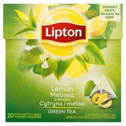 O smaku Cytryna i melisa Herbata zielona aromatyzowana  (20 torebek)