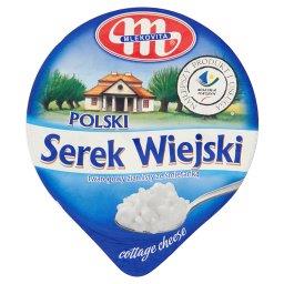 Polski Wiejski Serek twarogowy ziarnisty ze śmietank...