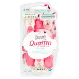 Quattro For Women Sensitive Jednorazowe maszynki 3 sztuki