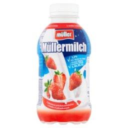 Milch Napój mleczny o smaku truskawkowym
