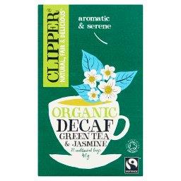 Herbata bezkofeinowa zielona o smaku jaśminowym organiczna 40 g (20 torebek)