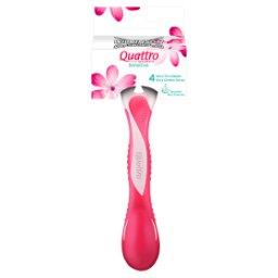 Quattro For Women Sensitive Jednorazowa maszynka do golenia