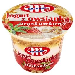 Jogurt z owsianką truskawkowy