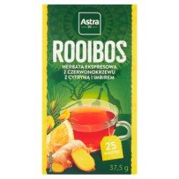 Rooibos Herbata ekspresowa Rooibos z cytryną i imbirem 37,5 g (25 x 1,5 g)