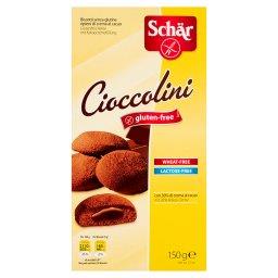 Cioccolini Bezglutenowe herbatniki z nadzieniem kakaowym