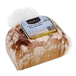 Chleb żytni bez drożdży 100% 500g
