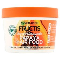 Fructis Papaya Hair Food Maska do włosów zniszczonych 390 ml
