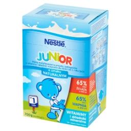 Junior Mleko modyfikowane dla dzieci od 1. roku życia o smaku naturalnym 700 g
