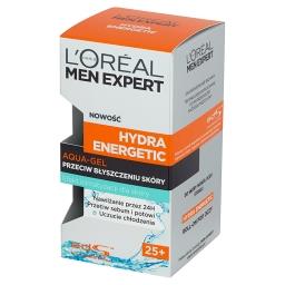 Men Expert Hydra Energetic 25+ Aqua-gel przeciw błyszczeniu skóry