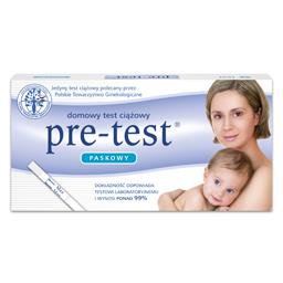 Test ciążowy pre-test - paskowy