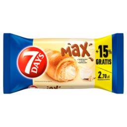 Max Croissant z nadzieniem o smaku waniliowym