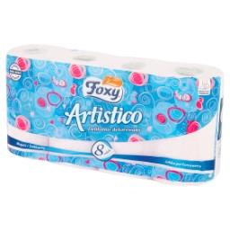 Artistico Papier toaletowy delikatnie dekorowany róż...