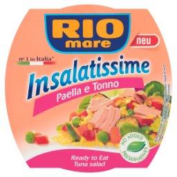 Insalatissime Paella e Tonno Gotowe danie z ryżu warzyw i tuńczyka