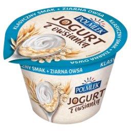 Jogurt z owsianką klasyczny smak + ziarna owsa 180 g